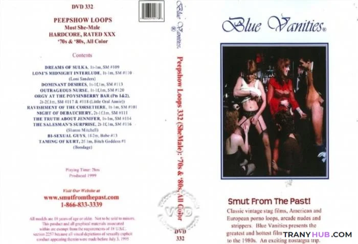 [Blue Vanities] Loni Sanders, Gypsy Rose, Larry Shipps, Jennifer Thomas (Trans), Naughty Niko (Trans) -  Peepshow Loops 332 [DVDRip]