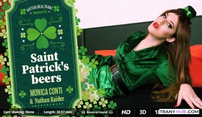 Monica Conti. Saint Patricks Beers [1440p]