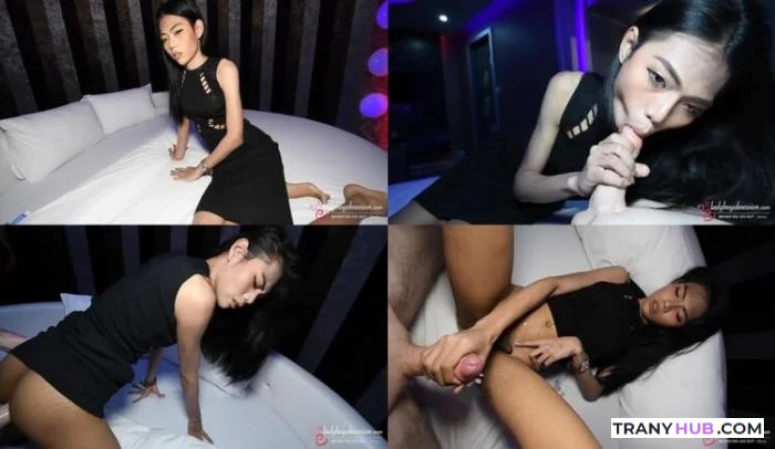 [LadyboyGold.com / LadyBoyObsession.com] Venus -  Venus Before You Go Out Lifted Skirt Sex [FullHD 1080p]