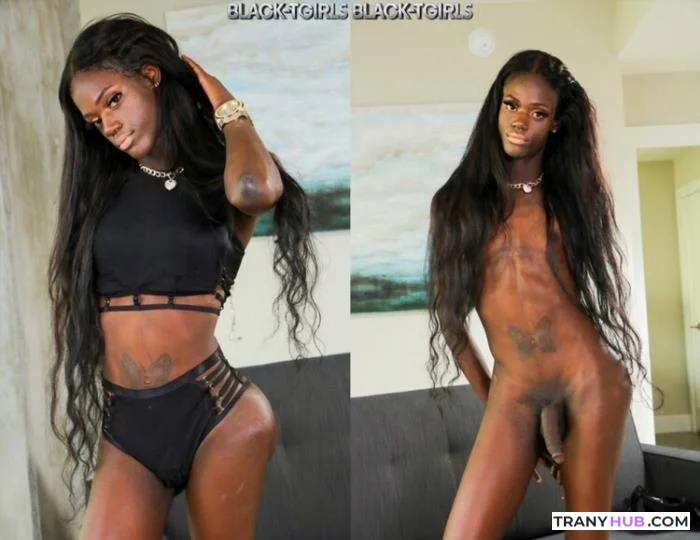 [Black-TGirls.com] Skinny But Plenty -  Skinny But Plenty [HD 720p]