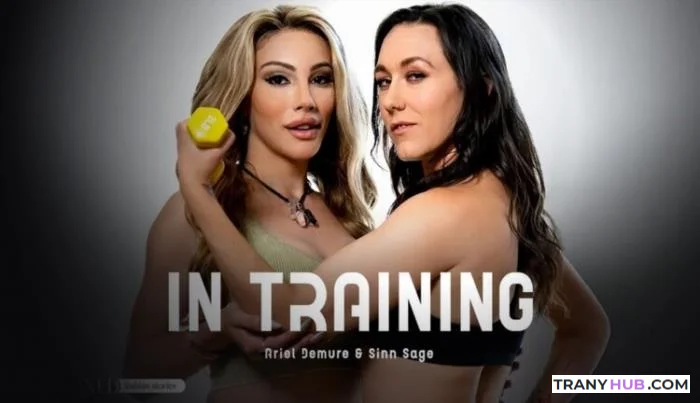 Ariel Demure and Sinn Sage - Transfixed Shemale Hardcore