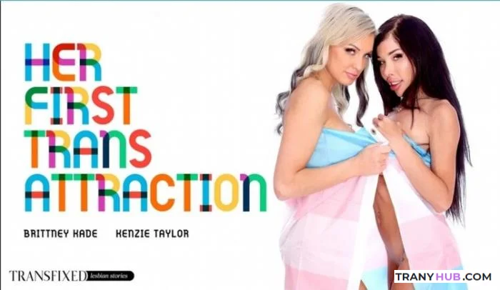Kenzie Taylor and Brittney Kade - Trans Attraction on Set