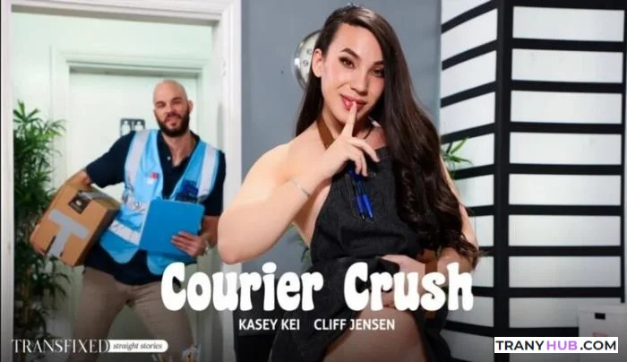 Kasey Kei and Cliff Jensen Courier Crush 4K Bareback