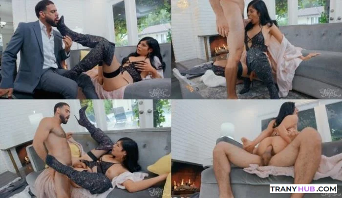 Alexa Scout - TransAngels Bareback Anal Hardcore