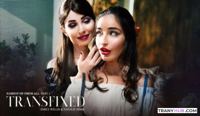 Natalie Mars and Emily Willis - Snow White Trans Parody at Transfixed