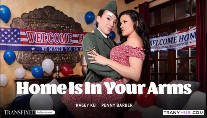 Kasey Kei and Penny Barber - Military Wife Reunion Hardcore
