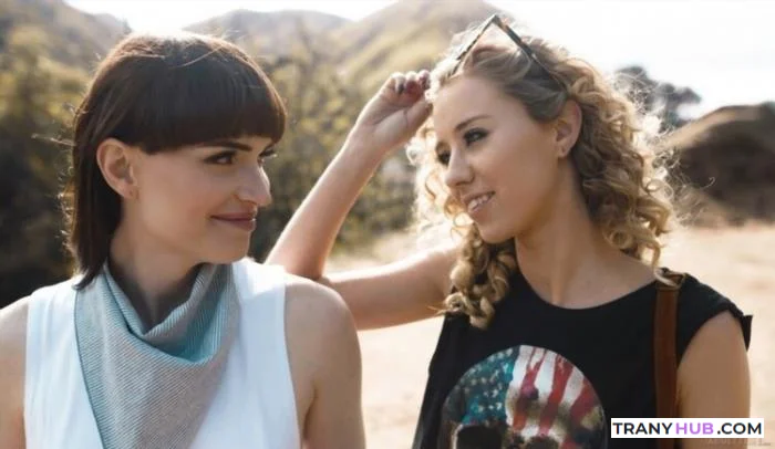 Natalie Mars and Haley Reed - The Heist: Shemale on Female