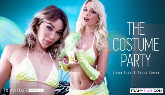 Kenna James & Emma Rose - Transfixed Shemale Hardcore Halloween