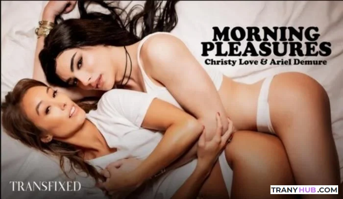 Ariel Demure and Christy Love - Transfixed Anal Morning Couple