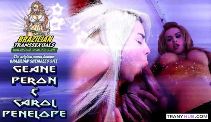 Geane Peron and Carol Penelope - Shemale on Shemale Brazil