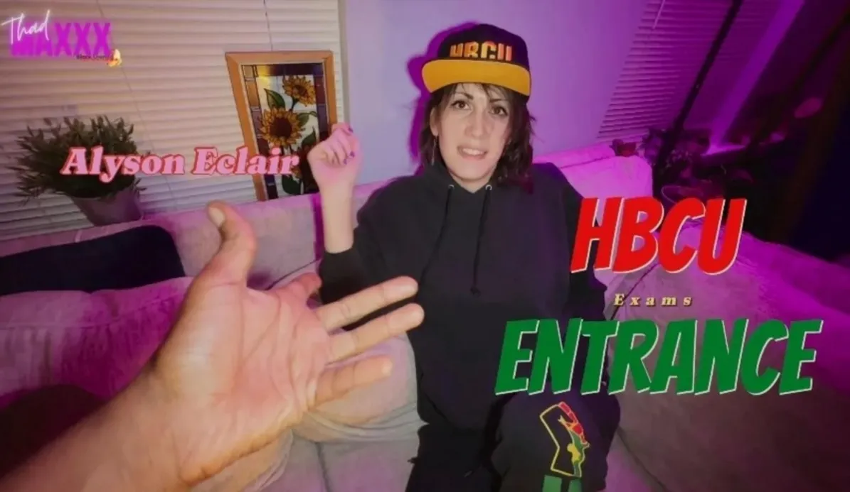 Alyson Eclaire & Thadmaxxx: Interracial Trans Girl Hookup