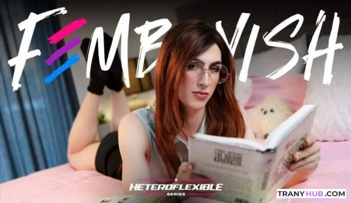 Jeremy Angel & Enzo Muller - Femboy Bookworm Bareback Anal 4K