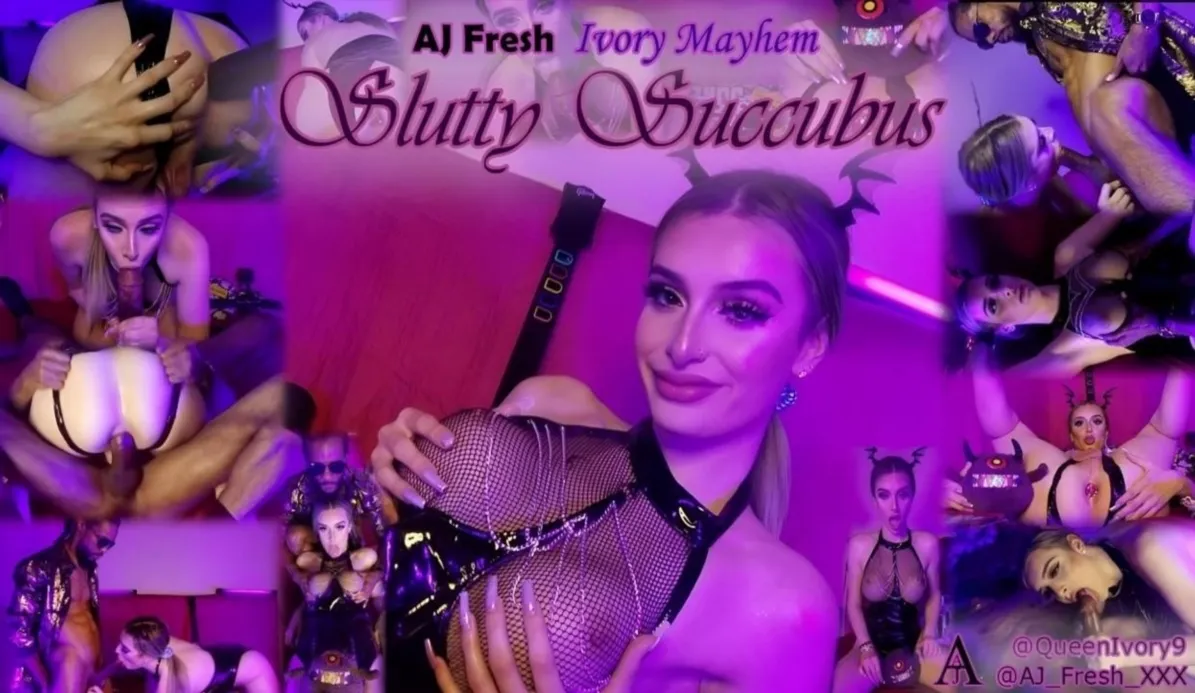 AJ Fresh & Ivory Mayhem Play A Slutty Succubus Duo